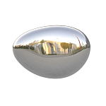 Абстрактная скульптура на стену в виде капли воды Water Outline варинант исполнения - 2 | Loft Concept в Ижевске