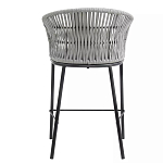 Стул барный с декоративным плетением на спинке и подлокотниках Chair Weave варинант исполнения - 4 | Loft Concept в Ижевске