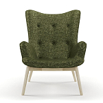 Мебельная ткань Шенилл зеленый цвет 138 см T4-22 варинант исполнения - 6 | Loft Concept в Ижевске