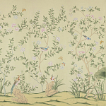 Обои ручная роспись Askew Verdigris  варинант исполнения - 5 | Loft Concept в Ижевске