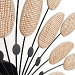 Настенный светильник с плетеным декором Wicker Leaves Wall Lamp варинант исполнения - 3 | Loft Concept в Ижевске