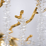 Бра золотого цвета с ветвями и хрустальными подвесками FAIRYTREE Light варинант исполнения - 5 | Loft Concept в Ижевске