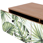 Длинная ТВ-тумба с принтом на ящиках Elise TV Stand варинант исполнения - 5 | Loft Concept в Ижевске