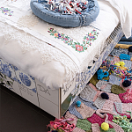 Дизайнерская кровать с системой хранения варинант исполнения - 4 | Loft Concept в Ижевске