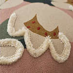 Подушка с цветочным принтом и кисточками Blooming Elegance Daisy варинант исполнения - 6 | Loft Concept в Ижевске