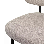 Стул мягкий с серо-бежевой буклированной обивкой Inspiration from Provence варинант исполнения - 6 | Loft Concept в Ижевске