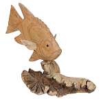 Статуэтка из дерева рыба Animals of the World варинант исполнения - 4 | Loft Concept в Ижевске